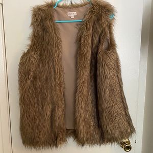 Fur vest